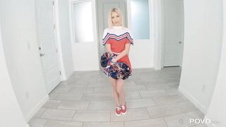 Disqualified Cheerleader Pleads with Coach for Spot