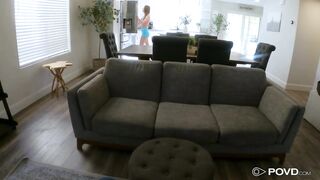 Naughty Nanny Fucks Boss's Big Dick In Her Tight Pussy