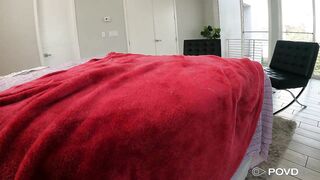 Myra's Forbidden Deepthroat Lesson Ends In Creampie