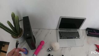 Camgirl's WiFi Repair turns Tease into Forbidden Fuck