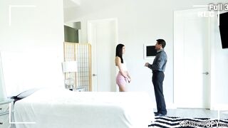 Naughty Nanny Caught Red-Handed With Vibrator by Boss