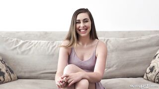 Lexi Lovell's Debut: Interview to First Camera Sex