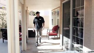 Mochi Mona Skips Class For Anal Fun With Security Guard