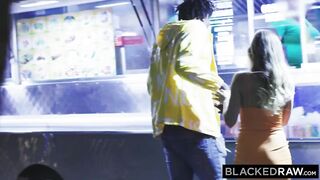 BlackedRaw Sydney's Lonely Day Fulfills Her Dirty Desire