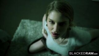 Blonde Bunny Dominated by Huge BBC All Night