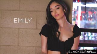 Emily Willis Fucks 2 BBC Huge Cock at Wild Orgy