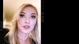 Amber Alone In Hotel - Calls Big Black Cock