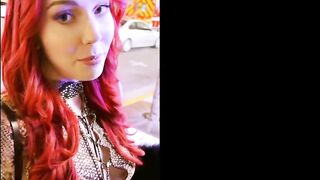 Couple-swapping redhead Arietta eagerly takes BBC cock on BLACKEDRAW