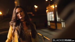 Brunette Delights in Double BBC Encounter