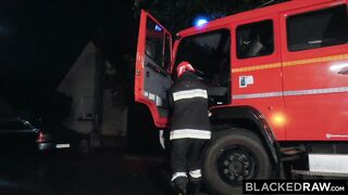 Kelly's Kitchen Catastrophe: BLACKEDRAW BBC Fucks Tight Petite