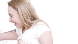 Bella Mur's Eager to Ride and Swallow Fresh Load