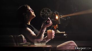 Jade Valentine Skeptical Sub Takes Monster BBC