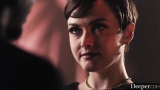 Jade Valentine Skeptical Sub Takes Monster BBC