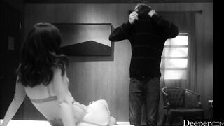 Mystery Woman Freya Parker Takes Young Clerk For A Wild Night