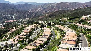 Aviana Violet's First Tushy Spa Anal Experience