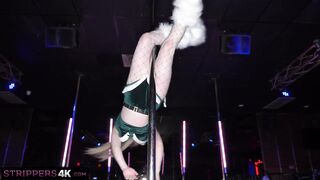 Petite Strippers' XXX-Mas Cock Feast