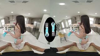 Aria's Cookie Dough Drips With Cum