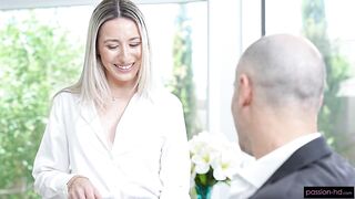 Coffee Kicks Start Mature MILF Couple Fuck Morning