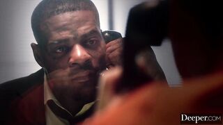 Anna begs for Inmate's BBC every inch while seeking legal advice