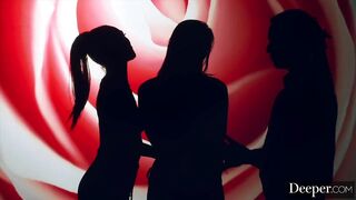 Mia Molotov shares girlfriend Katrina Colt with boyfriend for Valentines