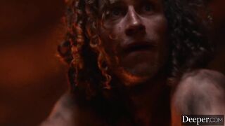 Angie Faith Frees Prisoner With Expert Cock Sucking