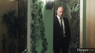 Bratty Emma Rosie Blindfolded, Cuffed, and Taken