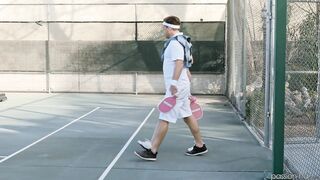 Selina's Pickleball Distraction Ends in Facial