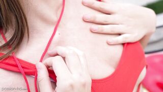 Venice the Lifeguard Rescues Her Man in Summer Heat