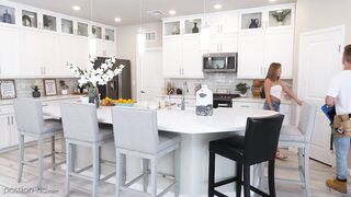 Lila Takes Handyman's Load After Rough Pussy Fuck