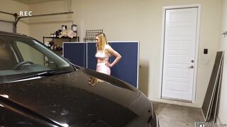 Stepmom Caught Masturbating In Car By StepBro