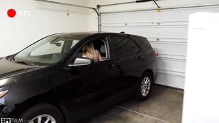 Stepmom Caught Masturbating In Car By StepBro