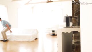 Bridgette B Unaware, Stepson Spies Naked