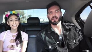 Rideshare Blowjob With Stranger En Route To Her Place