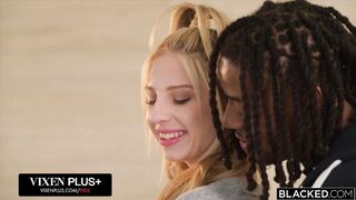 Blacked Petite Blonde Cheerleader Kait Has Hot BBC Encounter While Boyfriend Is Away