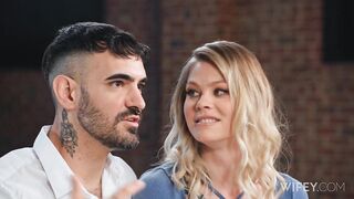 Sammm's Hotwife Fantasy Fulfilled With BBC While Alex Watches