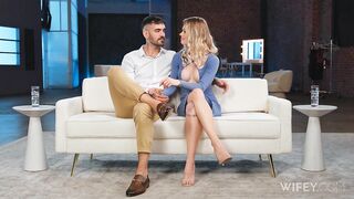 Sammm's Hotwife Fantasy Fulfilled With BBC While Alex Watches