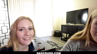 Stepsister Study Seshes Turn Naughty With Stepdad