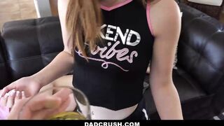 Stepdaughter Threesome: Bourbon Fueled Incestuous Class Trip Plan