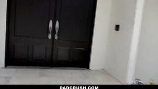 Naked Stepdaughter Grabbed by Perverted Dad