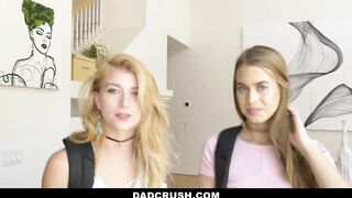 Stepdad Interrupts Teens Homework for Mature Cock Action