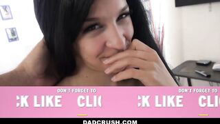 Dad's Huge Cock Teaches Daughter a Lesson While Mom's Away