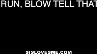 Stepbrother Alex Jett Trains Alex Blake As His Fake GF In Private