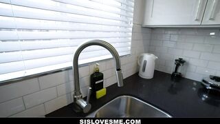 Blonde Stepsis Chloe Cherry Blackmails Me For Naughty Video