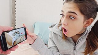 My Stepsister's Soaked Pussy & Dirty Lingerie Tease