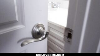 Blue-Eyed Stepsister's Revengeful Phone Fuck