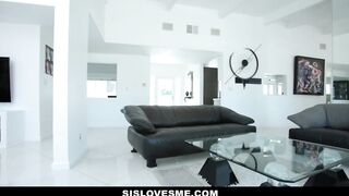 Stepbro Catches Stepsis Alice Echos Naked on Cam, Fucks Her Till She Learns Her Lesson