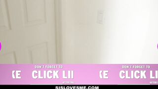 Big Brother Fucks Blonde Stepsis Velvet Rain, Facial Cums