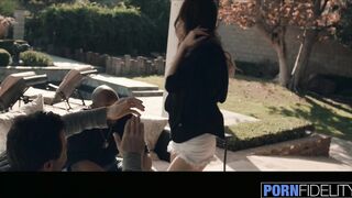 Prince Fucks Popstar Jillian in Backyard Gangbang Part 2