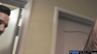 Stella's Public Tease: Dirty Hotel Pictures with a Stranger