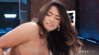 Hotwife Karina's Wild Swinging Adventure With A Cowboy